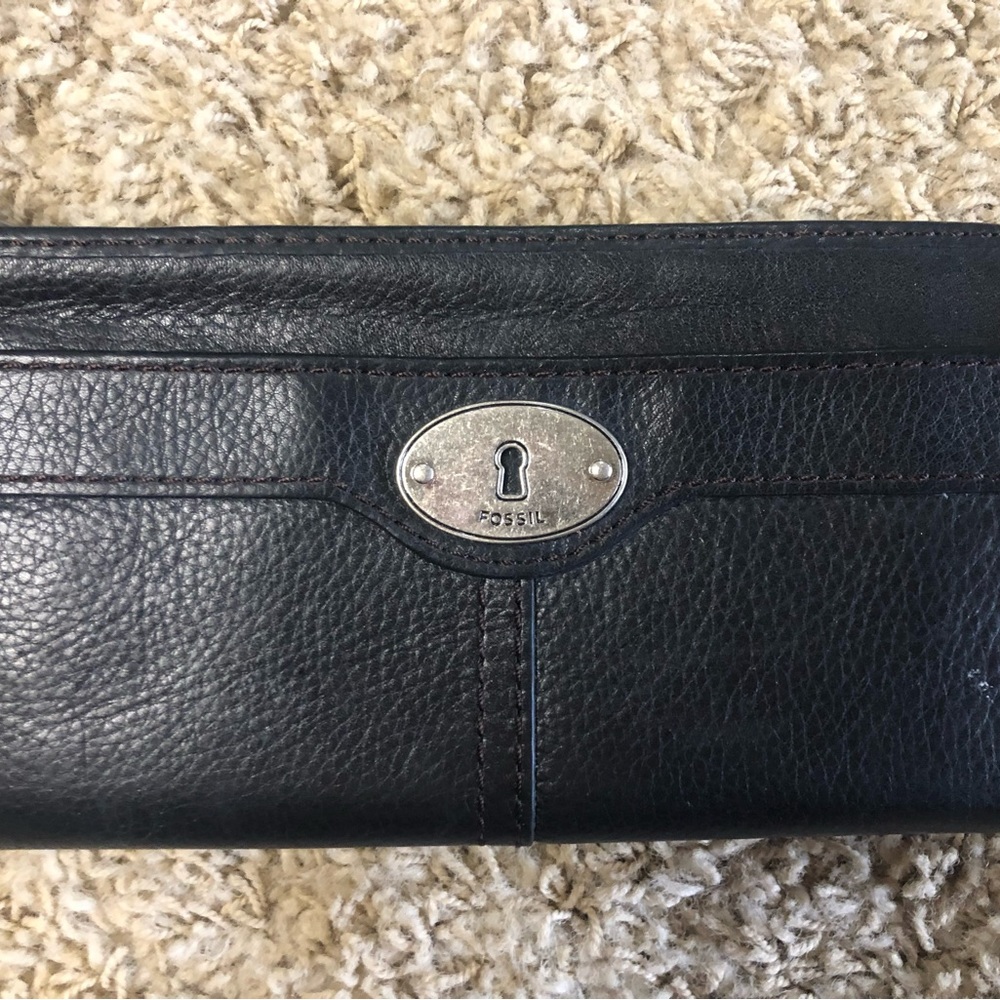 Leather Fossil Wallet